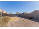 Backyard with gravel and block wall at 30905 W Fairmount Ave, Buckeye, AZ 85396