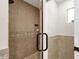 Walk-in shower with tiled walls and mosaic floor at 3101 W Topeka Dr, Phoenix, AZ 85027