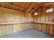 Interior of a well-built storage shed with shelves at 3101 W Topeka Dr, Phoenix, AZ 85027