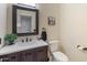 Modern bathroom with updated vanity and fixtures at 3141 S 83Rd Cir, Mesa, AZ 85212