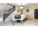 Elegant dining room, perfect for entertaining at 3141 S 83Rd Cir, Mesa, AZ 85212