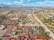 Wide aerial view of a property, showing its location and the surrounding landscape at 3204 W Mcneil St, Laveen, AZ 85339