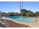 Inviting kidney-shaped pool with brick coping at 5109 E Blanche Dr, Scottsdale, AZ 85254