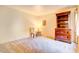 Bedroom with carpeted floor and wooden furniture at 5122 E Shea Blvd # 1029, Scottsdale, AZ 85254