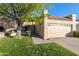 Tan stucco house with a two-car garage at 5505 E Mclellan Rd # 99, Mesa, AZ 85205