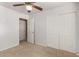 Bright bedroom with double door closet and plush carpeting at 553 S Meadows Dr, Chandler, AZ 85224