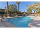 Inviting community swimming pool with ample deck space at 6125 E Indian School Rd # 180, Scottsdale, AZ 85251