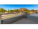 Balcony overlooking the street and distant mountains at 6414 W Villa Linda Dr, Glendale, AZ 85310