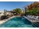 Relaxing pool with plenty of lounge chairs at 6740 N 7Th St, Phoenix, AZ 85014