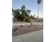 Landscaped yard with mature trees and driveway at 7870 W Cheryl Dr, Peoria, AZ 85345