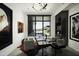 Spacious home office with large windows and city views at 10784 E Pinnacle Peak Rd, Scottsdale, AZ 85255