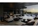 Spacious outdoor living area with sectional sofa and fireplace at 10784 E Pinnacle Peak Rd, Scottsdale, AZ 85255