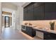 Elegant entryway with built-in desk and storage at 11972 E Yearling Rd # 20, Scottsdale, AZ 85255