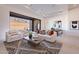 Bright living room with comfy seating, large windows, and modern decor at 11972 E Yearling Rd # 20, Scottsdale, AZ 85255