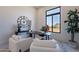 Home office with large window and comfortable seating at 11972 E Yearling Rd # 20, Scottsdale, AZ 85255