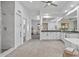 Elegant bathroom featuring a freestanding tub and dual vanities at 14035 E Sahuaro Dr, Scottsdale, AZ 85259