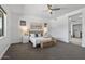 Main bedroom with ensuite bathroom access at 14035 E Sahuaro Dr, Scottsdale, AZ 85259