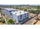 Aerial view of modern townhouses and surrounding landscape at 1642 E Monte Vista Rd # 4, Phoenix, AZ 85006