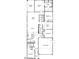 Four-bedroom home with open floor plan and two-car garage at 17585 W Adams St, Goodyear, AZ 85338