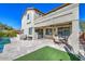 Entertain in style with this large backyard patio, pool, and built-in BBQ at 23116 N 41St St, Phoenix, AZ 85050
