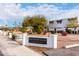 Palo Verde Villas entrance with landscaping and address signage at 2400 N 71St St # T, Scottsdale, AZ 85257