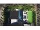 Aerial view showcases the home's layout, pool, landscaping, and outdoor living spaces at 25580 N 119Th St, Scottsdale, AZ 85255