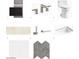 A modern bathroom with a toilet, sink, and various fixtures at 25580 N 119Th St, Scottsdale, AZ 85255