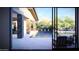 Backyard pool area with modern architecture and a beautiful view at 25580 N 119Th St, Scottsdale, AZ 85255