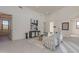 Cozy sitting area with comfortable seating and modern art at 25580 N 119Th St, Scottsdale, AZ 85255