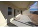 Covered patio with access to the backyard at 26293 W Desert Crest St, Casa Grande, AZ 85193