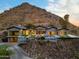 Luxury home exterior with mountain backdrop at 4129 E Sandy Mountain Rd, Paradise Valley, AZ 85253