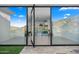 Glass entry doors with mountain views at 4129 E Sandy Mountain Rd, Paradise Valley, AZ 85253