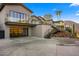 Modern home with attached garage and hillside views at 4129 E Sandy Mountain Rd, Paradise Valley, AZ 85253