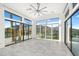 Bright Gathering room with sliding doors and mountain views at 4129 E Sandy Mountain Rd, Paradise Valley, AZ 85253