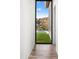 Hallway with a view of the backyard and mountains at 4129 E Sandy Mountain Rd, Paradise Valley, AZ 85253