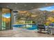 Relaxing pool area with mountain views and patio furniture at 4129 E Sandy Mountain Rd, Paradise Valley, AZ 85253