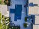Aerial view of luxurious pool and spa at 7223 N Black Rock Trl, Paradise Valley, AZ 85253
