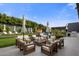 Outdoor patio with fire pit and seating area at 7223 N Black Rock Trl, Paradise Valley, AZ 85253