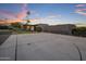 Private outdoor basketball court with modern design at 7223 N Black Rock Trl, Paradise Valley, AZ 85253