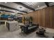 Modern kitchen with large island and marble countertops at 7223 N Black Rock Trl, Paradise Valley, AZ 85253
