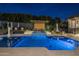 Inviting pool and spa area with a pergola and plenty of seating at 7223 N Black Rock Trl, Paradise Valley, AZ 85253