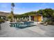 Luxury pool with spa, pergola, and ample lounge space at 7223 N Black Rock Trl, Paradise Valley, AZ 85253