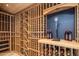 Spacious wine cellar with ample storage for bottles at 7223 N Black Rock Trl, Paradise Valley, AZ 85253