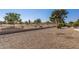 Landscaped backyard with gravel and a golf course view at 9447 W Tonto Ln, Peoria, AZ 85382