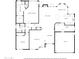 Detailed floor plan showcasing layout of bedrooms, bathrooms, kitchen, living spaces and garage at 9447 W Tonto Ln, Peoria, AZ 85382