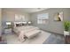Bright bedroom with neutral decor and a comfortable sitting area at 1344 W Inca Dr, Coolidge, AZ 85128