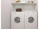 Laundry room with side-by-side washer and dryer at 1344 W Inca Dr, Coolidge, AZ 85128