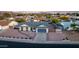 One-story house with a large backyard, mountain views, and a two-car garage at 1363 N Terripin St, Mesa, AZ 85207