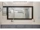 Bathroom with vanity, mirror, and shower at 1409 E Harvest Rd, San Tan Valley, AZ 85140