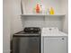 Laundry room with Samsung washer and dryer at 1409 E Harvest Rd, San Tan Valley, AZ 85140
